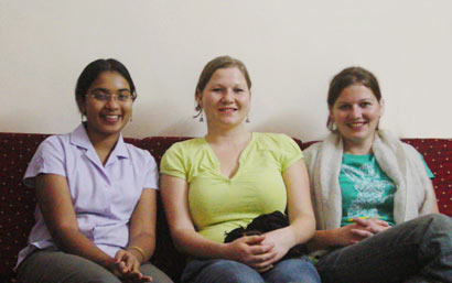 Reiki Teacher Ashwita with German students